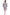 Printed Short Cotton Robe - La Cera