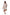 Printed Short Cotton Robe - La Cera