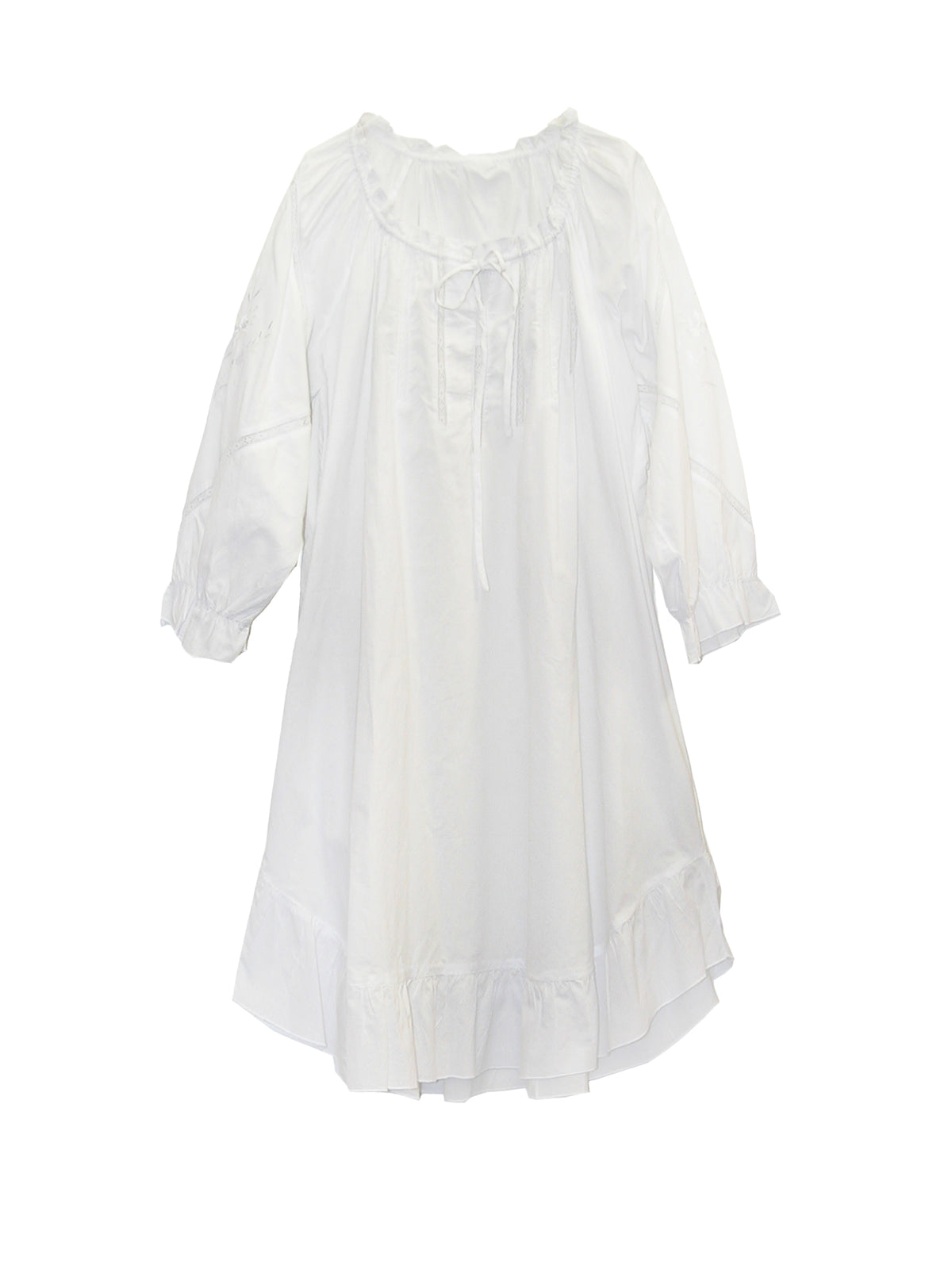 La Cera Soft Cotton Poet Shirt