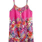 Wildflower Border Cotton Chemise - La Cera