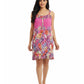 Wildflower Border Cotton Chemise - La Cera