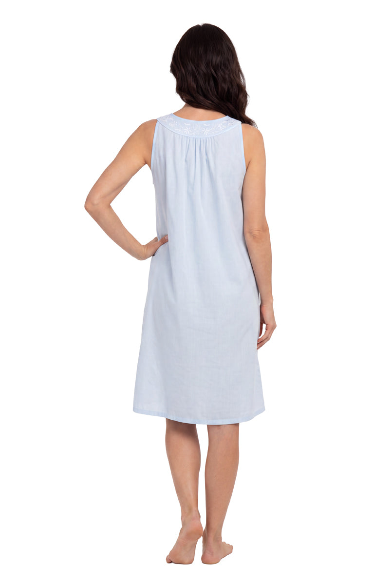 La Cera Hand Embroidered Chemise - La Cera
