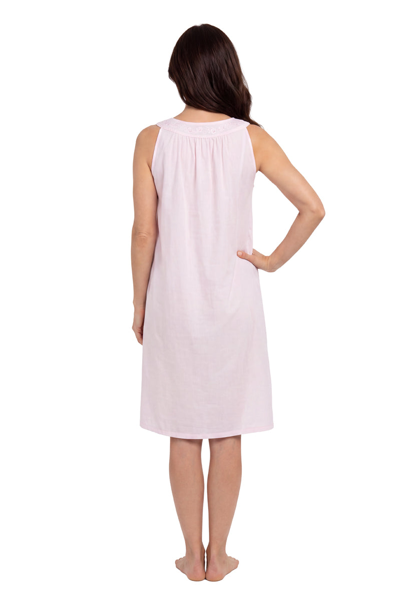 La Cera Hand Embroidered Chemise - La Cera