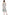 La Cera Vintage Print Pleat Front Gown - La Cera