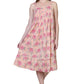 La Cera Vintage Print Pleat Front Gown - La Cera