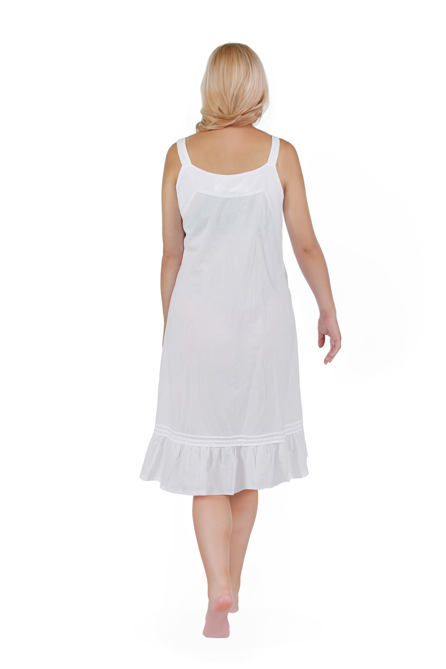 La Cera Vintage Pinafore Gown - La Cera