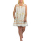 La Cera Plus Sunflower Garden Cotton Chemise - La Cera
