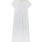 La Cera 100% Cotton Lace Applique Gown - La Cera