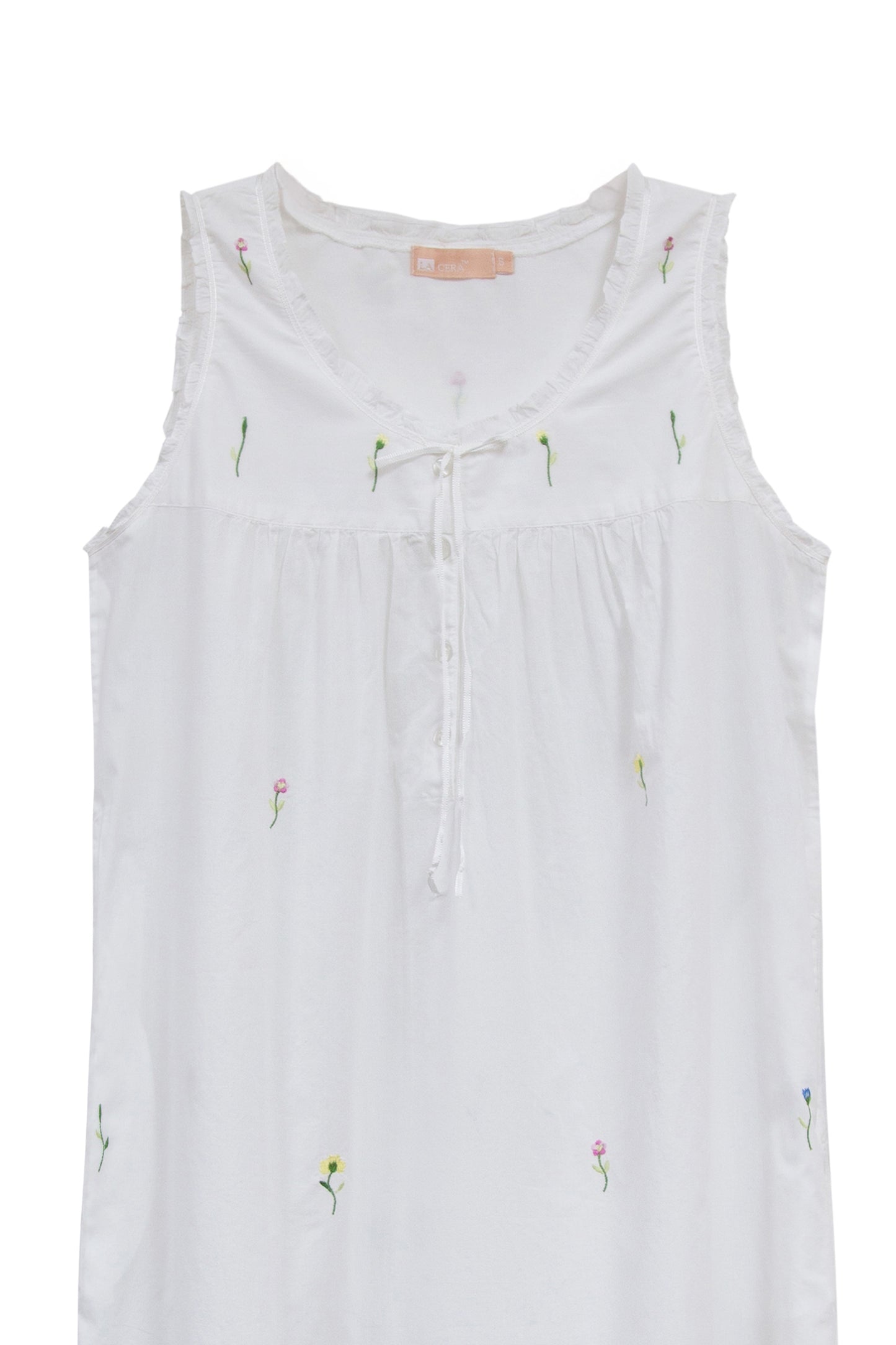 Breath of Spring Cotton Gown - La Cera