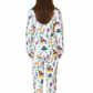 Forest Animal Flannel Pajama Set - La Cera