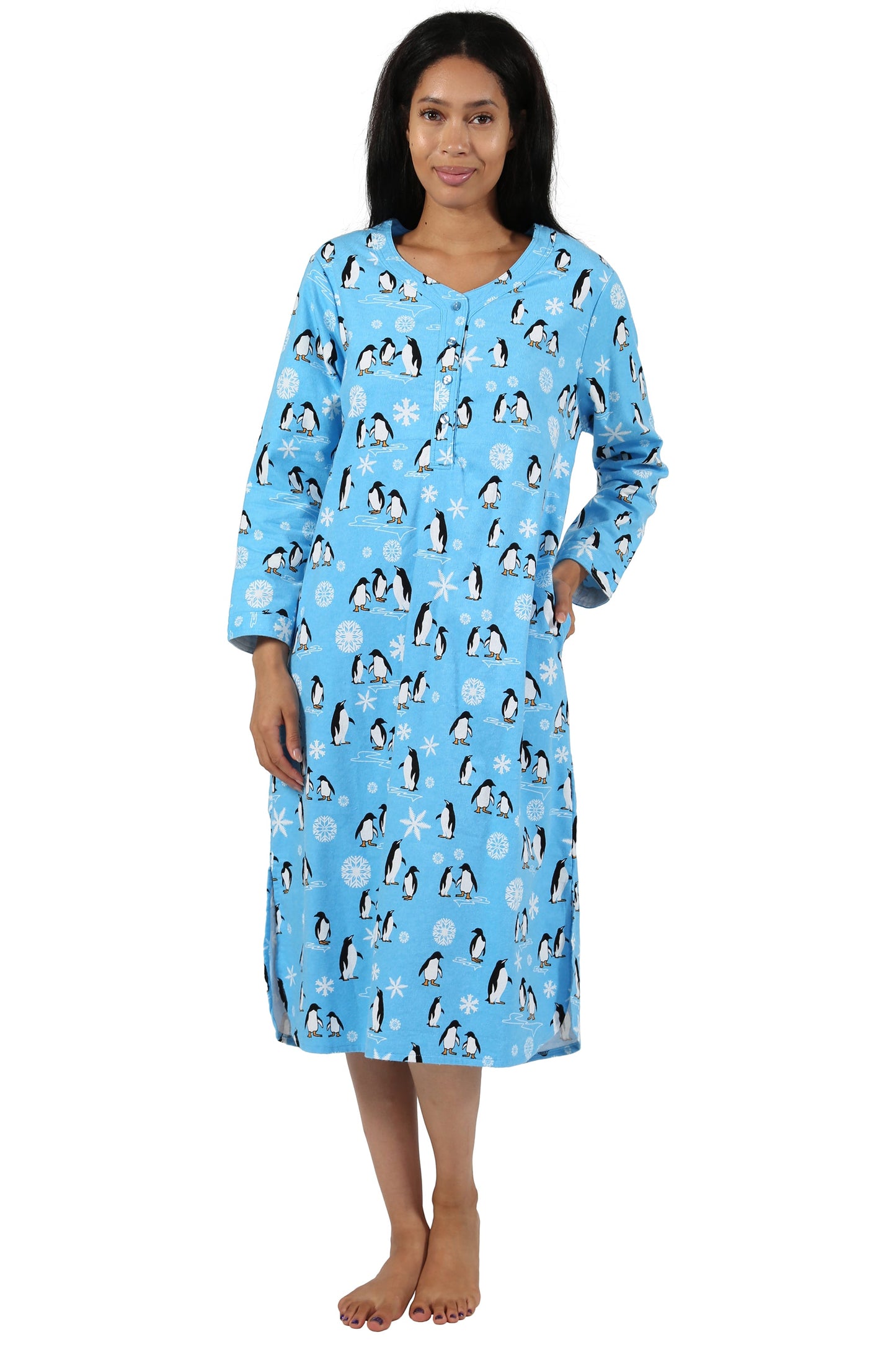 Flannel Night Shirt - La Cera