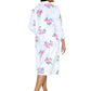 100% Cotton Flannel Snap Front House Dress