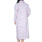 100% Cotton Flannel Snap Front House Dress