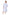 Lace Trimmed Cotton Flannel Wispy Floral Night Gown - La Cera