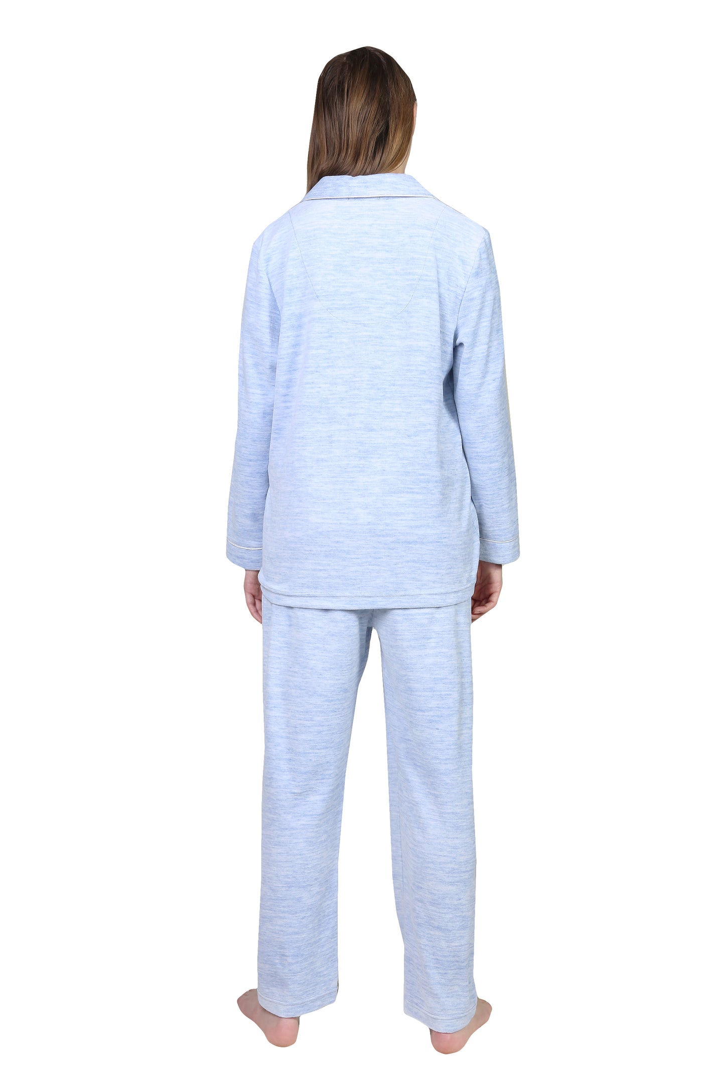 Pastel Heather Velour PJ set