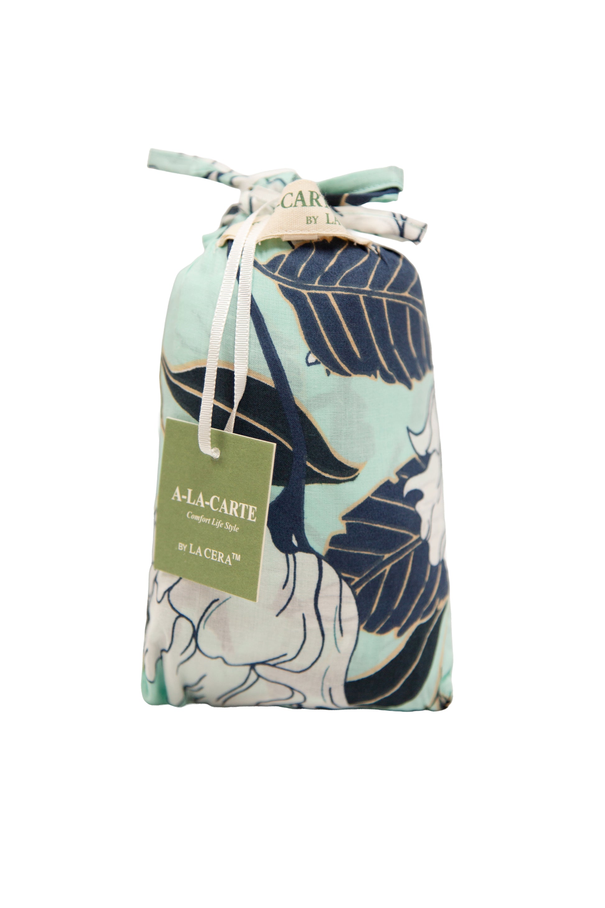 A La Carte by La Cera 100% Cotton Long Sleeve PJ in a Bag - La Cera