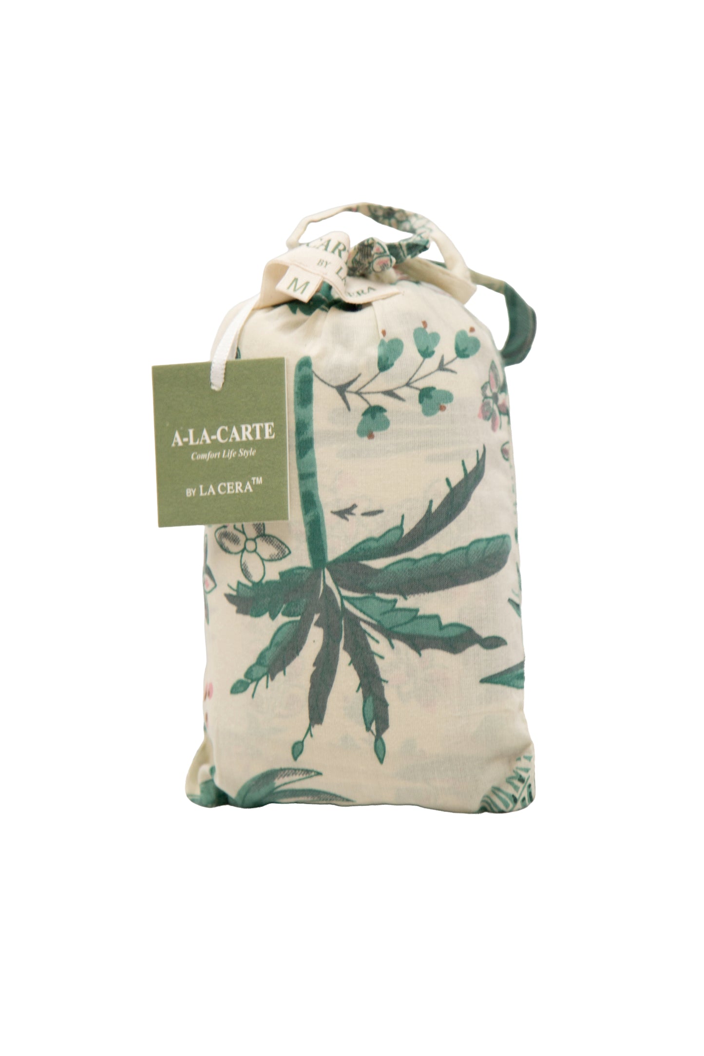 A La Carte by La Cera 100% Cotton Long Sleeve PJ in a Bag - La Cera