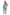 La Cera Cotton Lotus Pajama Set - Plus Size - La Cera