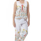 100% Cotton PJs-  Blue and White Floral Print - La Cera