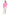 Pink Flannel Cat Print Plus Size Pajama Set - La Cera