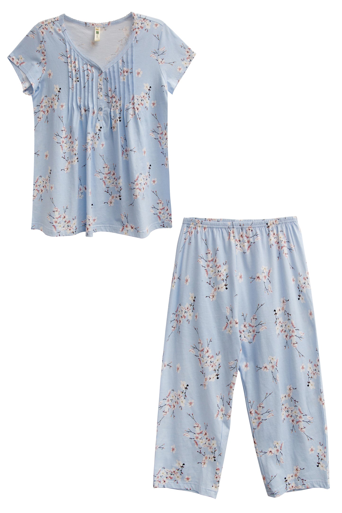 Cotton Knit Capri PJ