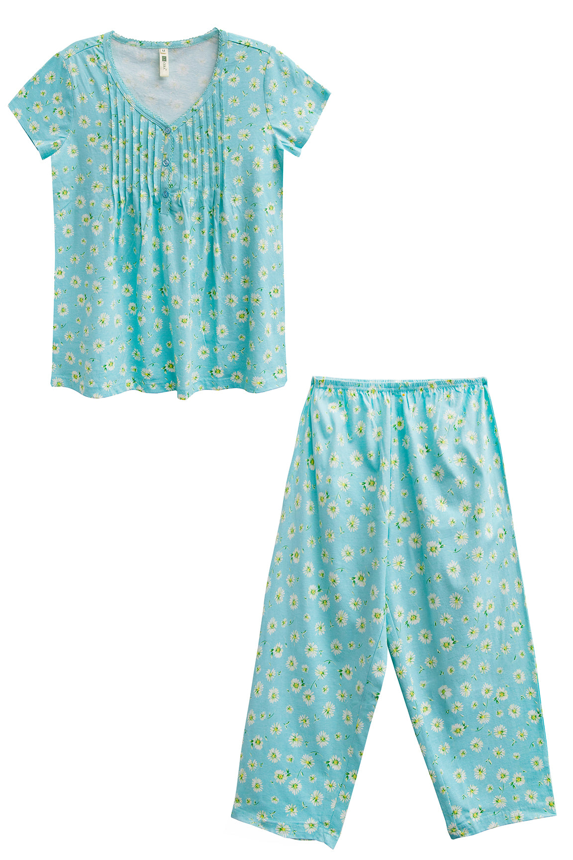 Cotton Knit Capri PJ