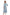 La Cera 3/4 Sleeve Square Neck Tier Dress - La Cera