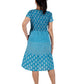La Cera Cap Sleeve Short Smock Tier Dress