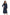 La Cera Long Sleeve Floral Button Tuck Front Dress - La Cera