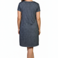 Plus Size Soft & Supple Knit Dress with Lace Trim - La Cera