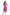 La Cera White Floral Vine Printed A-Line Dress - La Cera