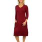 Soft and Cozy Knit Go-To Dress - La Cera