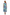 La Cera Sleeveless V-Neck Retro Floral Dress - La Cera