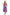 La Cera Sleeveless V-Neck Retro Floral Dress - La Cera