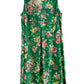 La Cera Rayon Summer Floral Print Sundress - La Cera