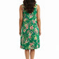 La Cera Rayon Summer Floral Print Sundress - La Cera