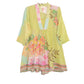 La Cera Hi-Lo Hibiscus Tunic