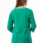 La Cera Embroidered and Beaded Jacquard Cotton Tunic - La Cera