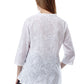 La Cera Embroidered and Beaded Jacquard Cotton Tunic - La Cera