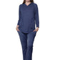 Soft & Supple 2-Piece Hooded Knit Sweatpants Set - La Cera