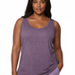 Top de punto sin mangas suave y flexible de talla grande