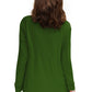 Plus Size Comfort Luxe Collection Cozy Knit V- Neck Tunic