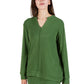 Comfort Luxe Collection Cozy Knit V Neck Tunic