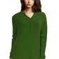Plus Size Comfort Luxe Collection Cozy Knit V- Neck Tunic