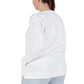 Plus Size Comfort Luxe Collection Cozy Knit V- Neck Tunic