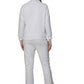 Chaqueta con cremallera de felpa francesa de talla grande