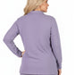 Plus Size Comfort Luxe Collection Cozy Notch Collar Shirt