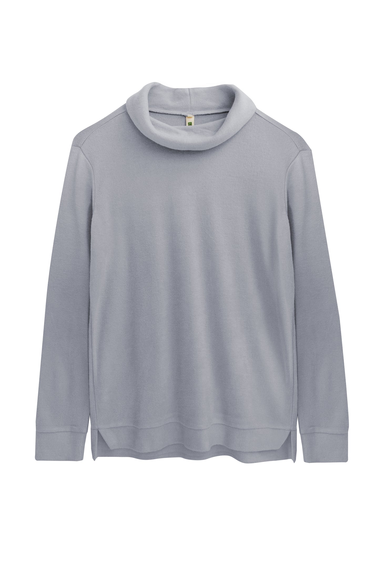 Plus Size Comfort Luxe Collection Cozy Knit Cowl Neck Top