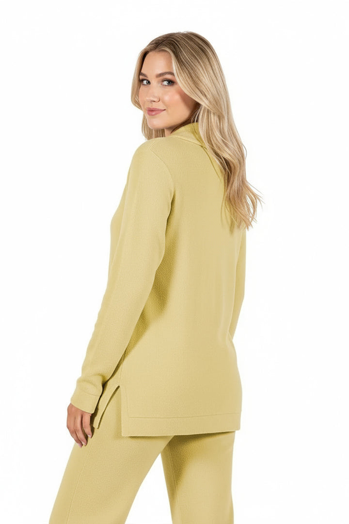 Comfort Luxe Collection Cozy Knit Cowl Neck Top