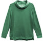 Plus Size Comfort Luxe Collection Cozy Knit Cowl Neck Top